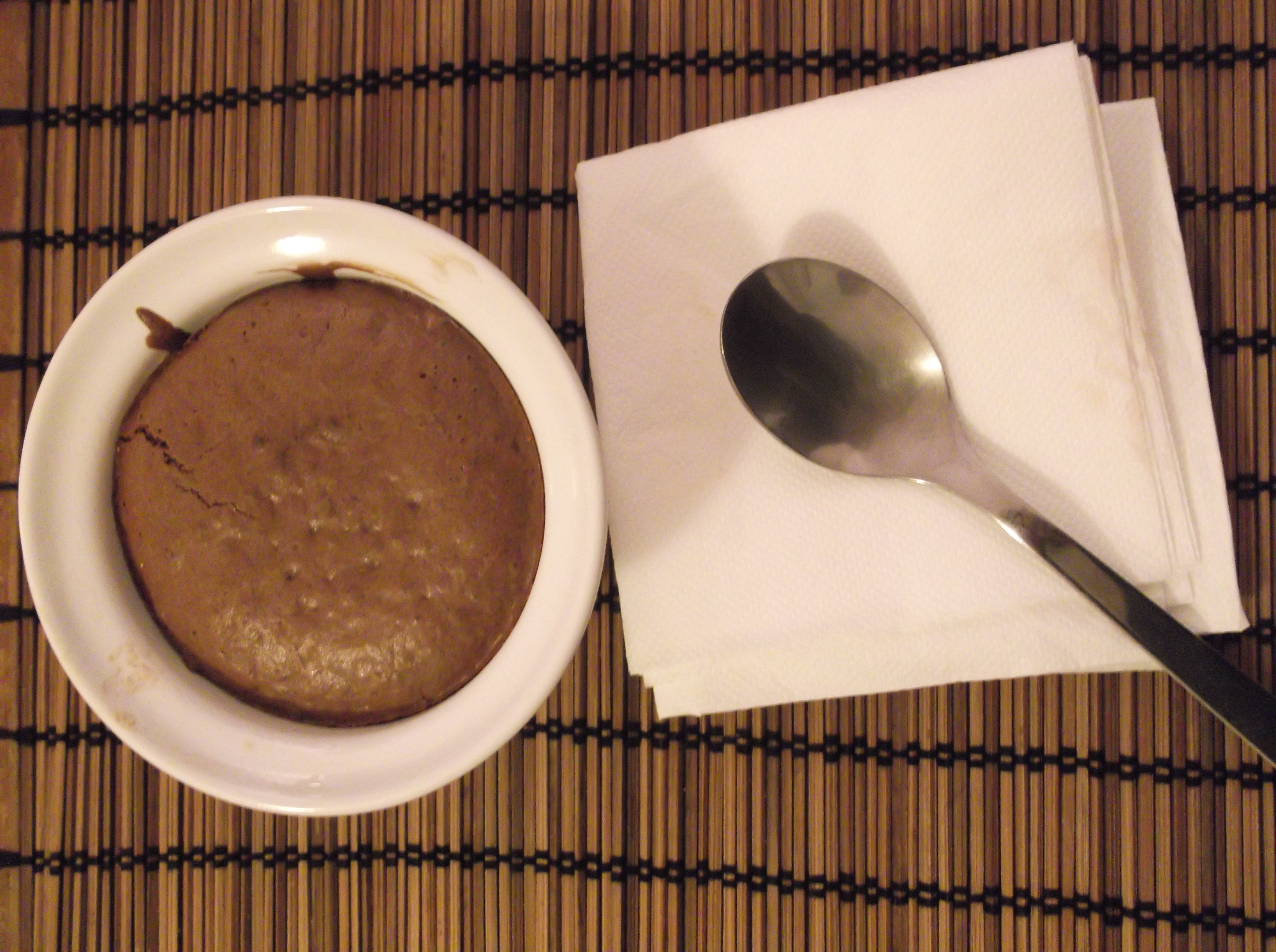Chocolate Souffle with Melted Heart
