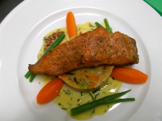 Panfried Salmon