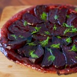 Caramelised Beetroot Tart Tatin